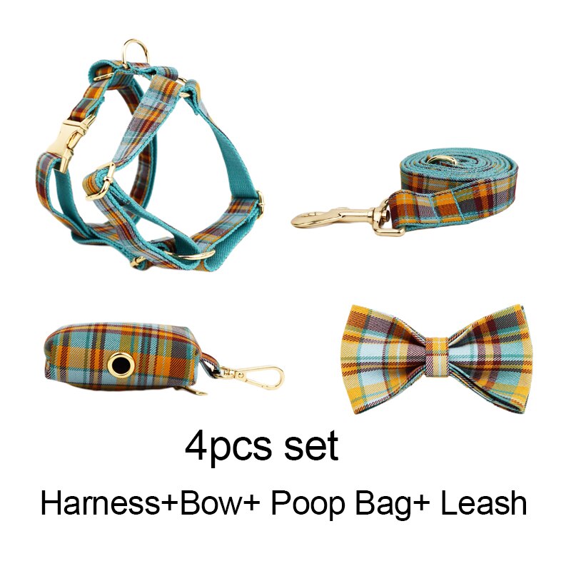 Aqua Tartan Collection – Pawsome Friends