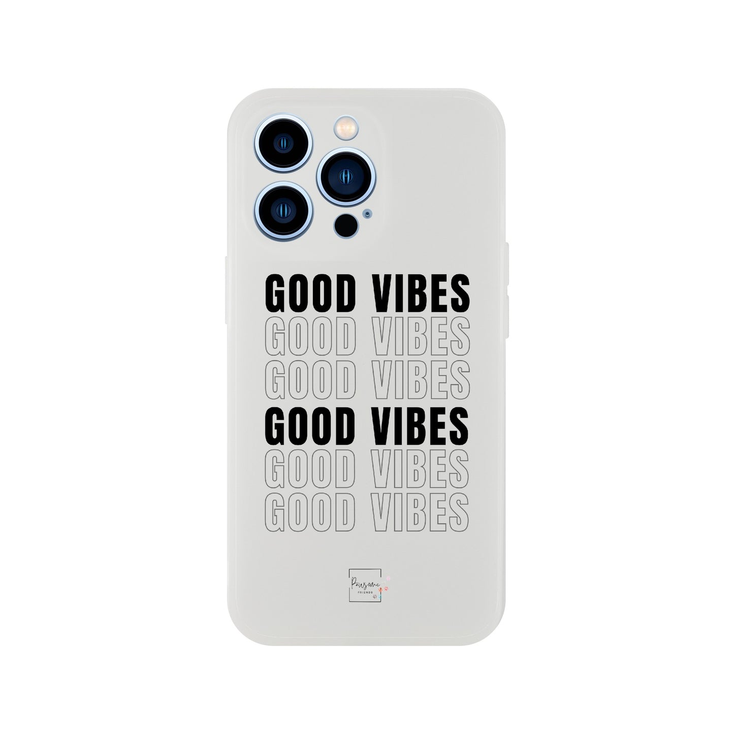 ' GOOD VIBES ' Flexi case