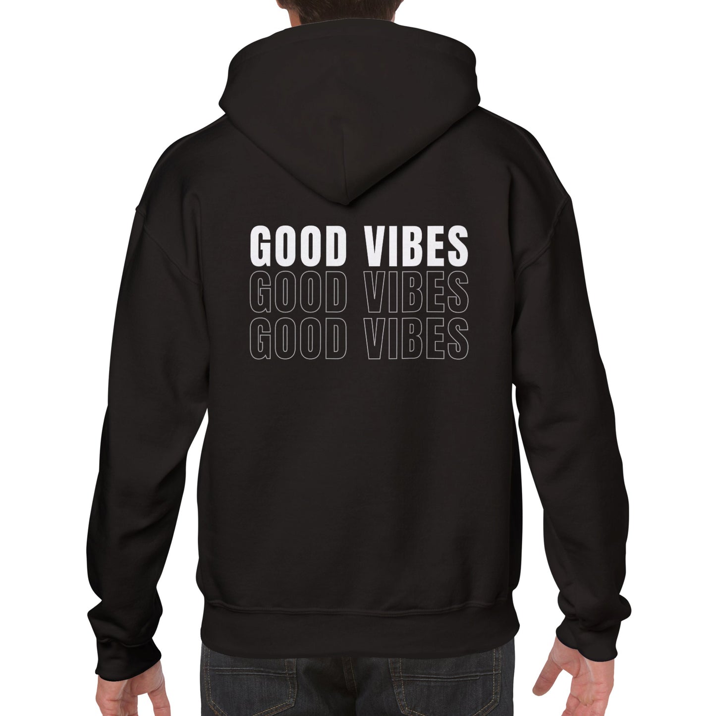 ' GOOD VIBES ' Pullover Hoodie