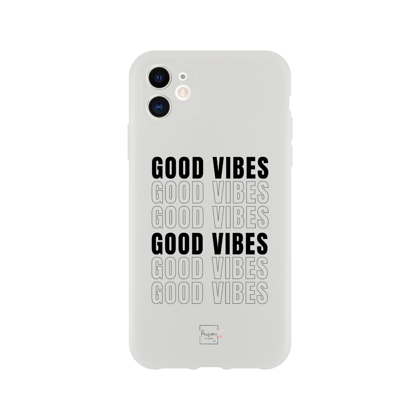 ' GOOD VIBES ' Flexi case