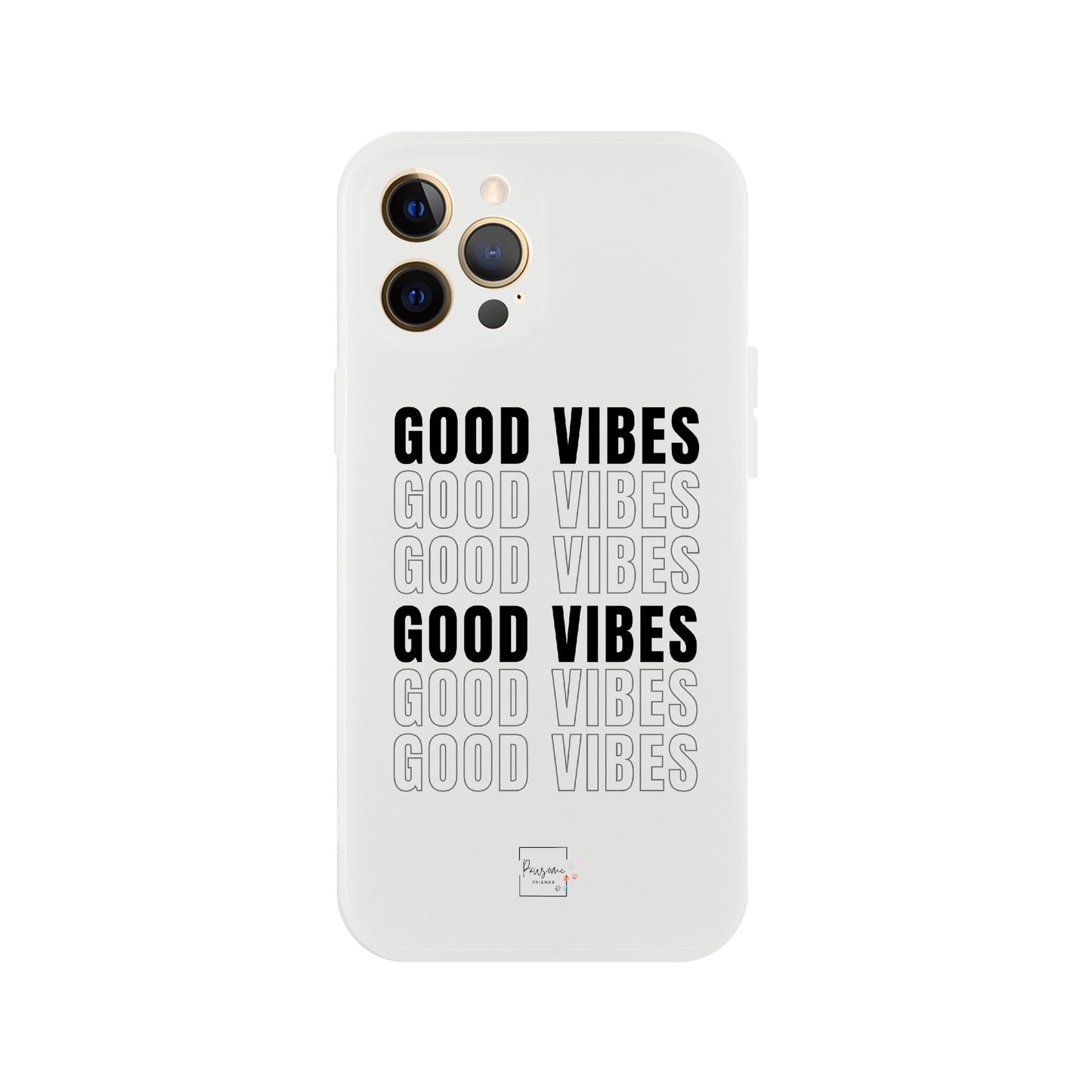 ' GOOD VIBES ' Flexi case