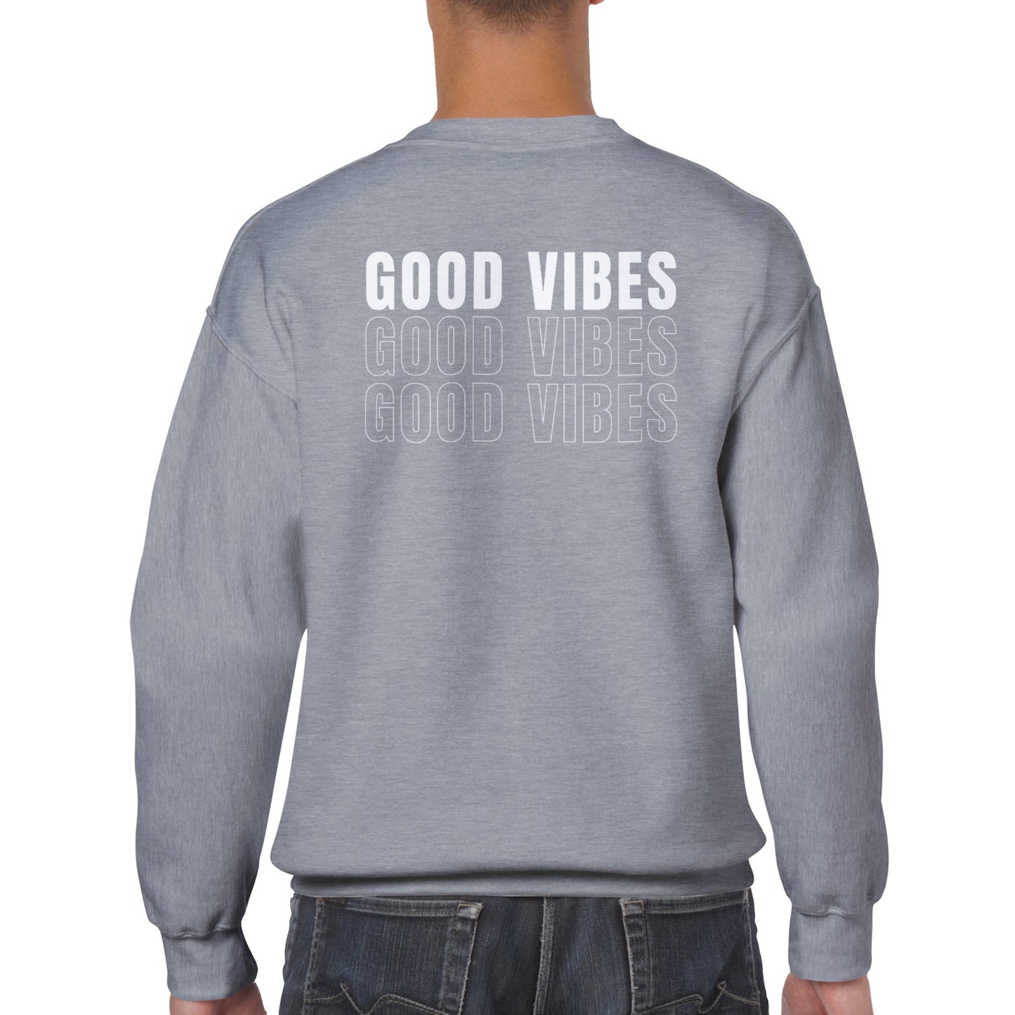 ' GOOD VIBES ' Crewneck Sweatshirt