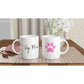 Dog Mum Paw Mug