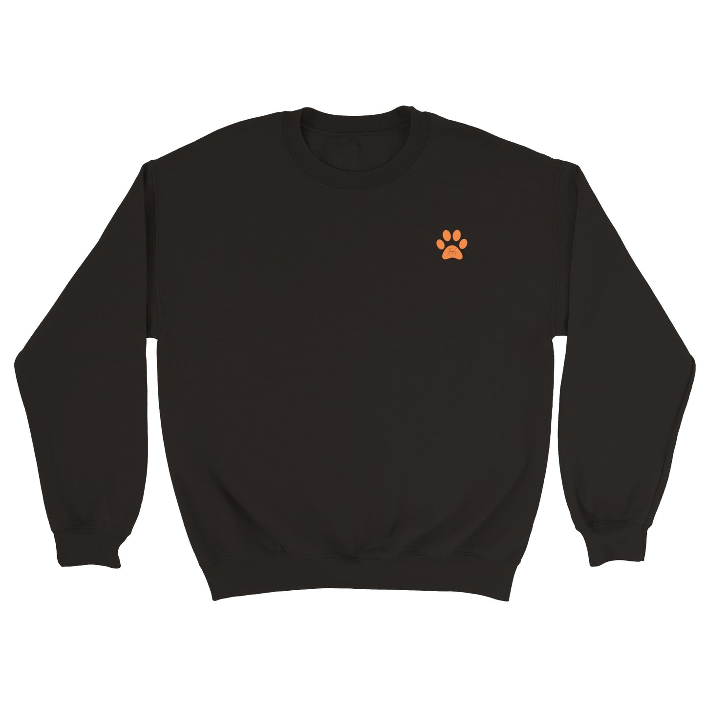 Orange Paw Sweatshirt