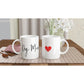 Dog Mum Heart Mug