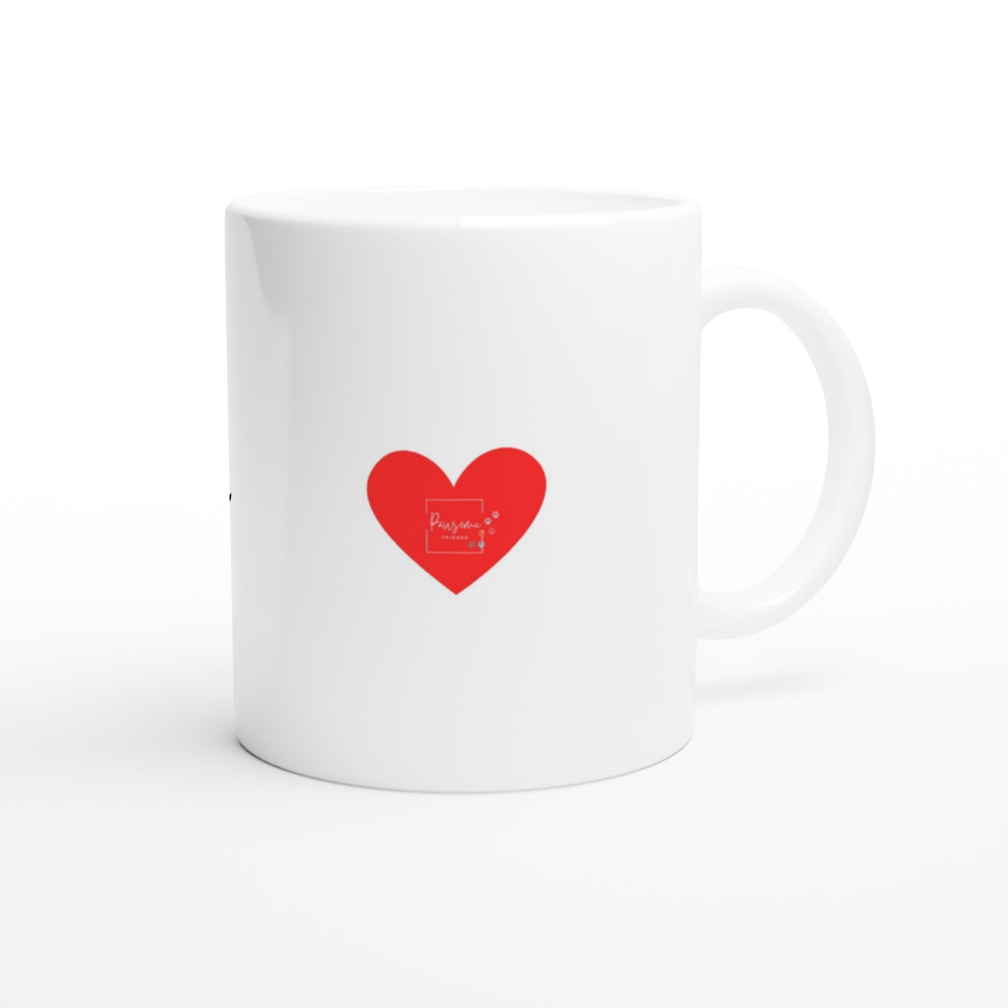 Dog Mum Heart Mug