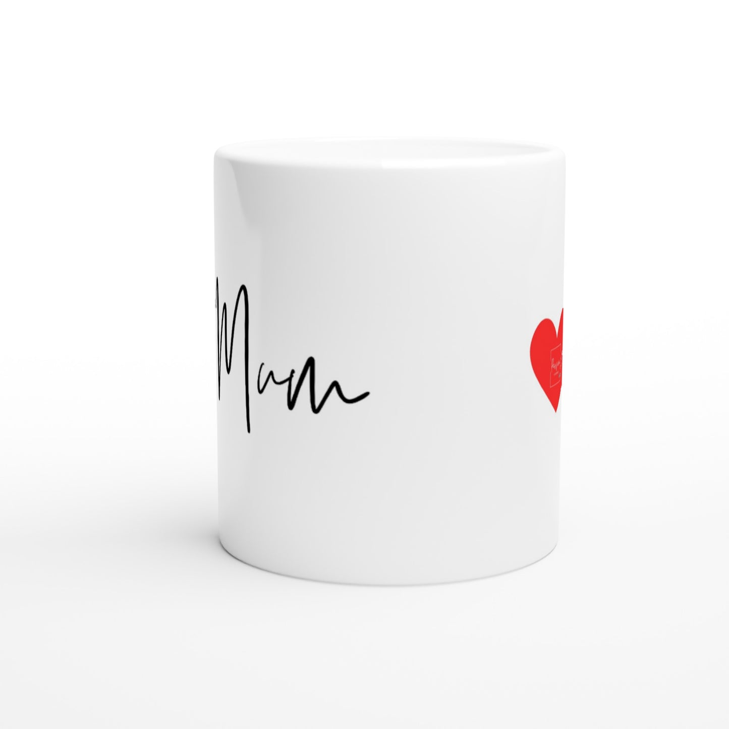 Dog Mum Heart Mug