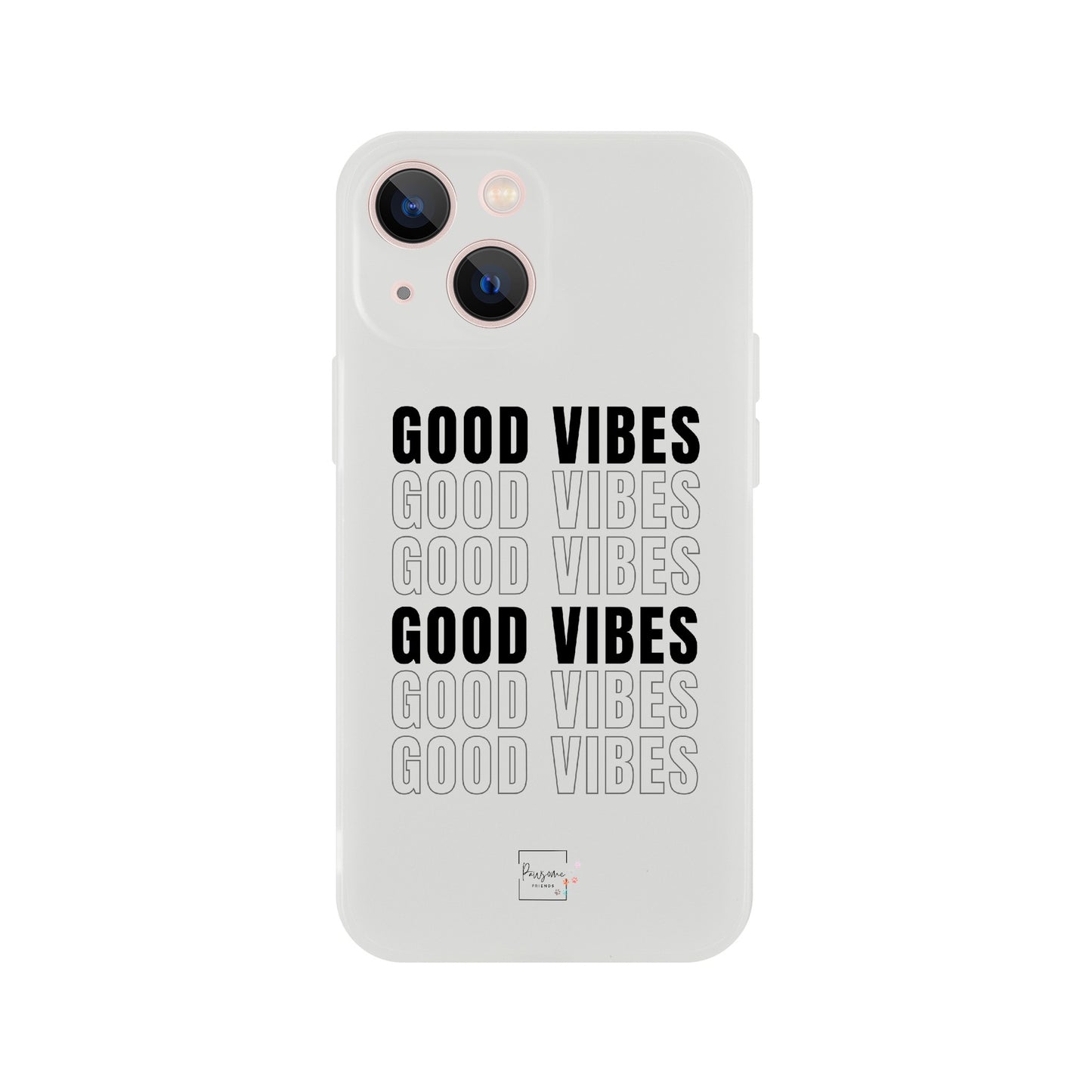 ' GOOD VIBES ' Flexi case