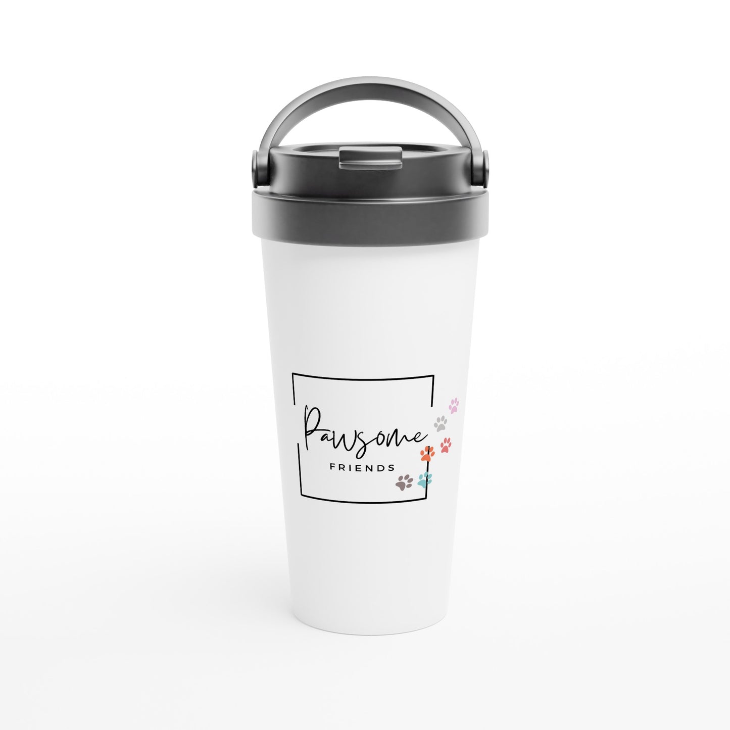 Pawsome Friends 15oz Stainless Steel Travel Mug