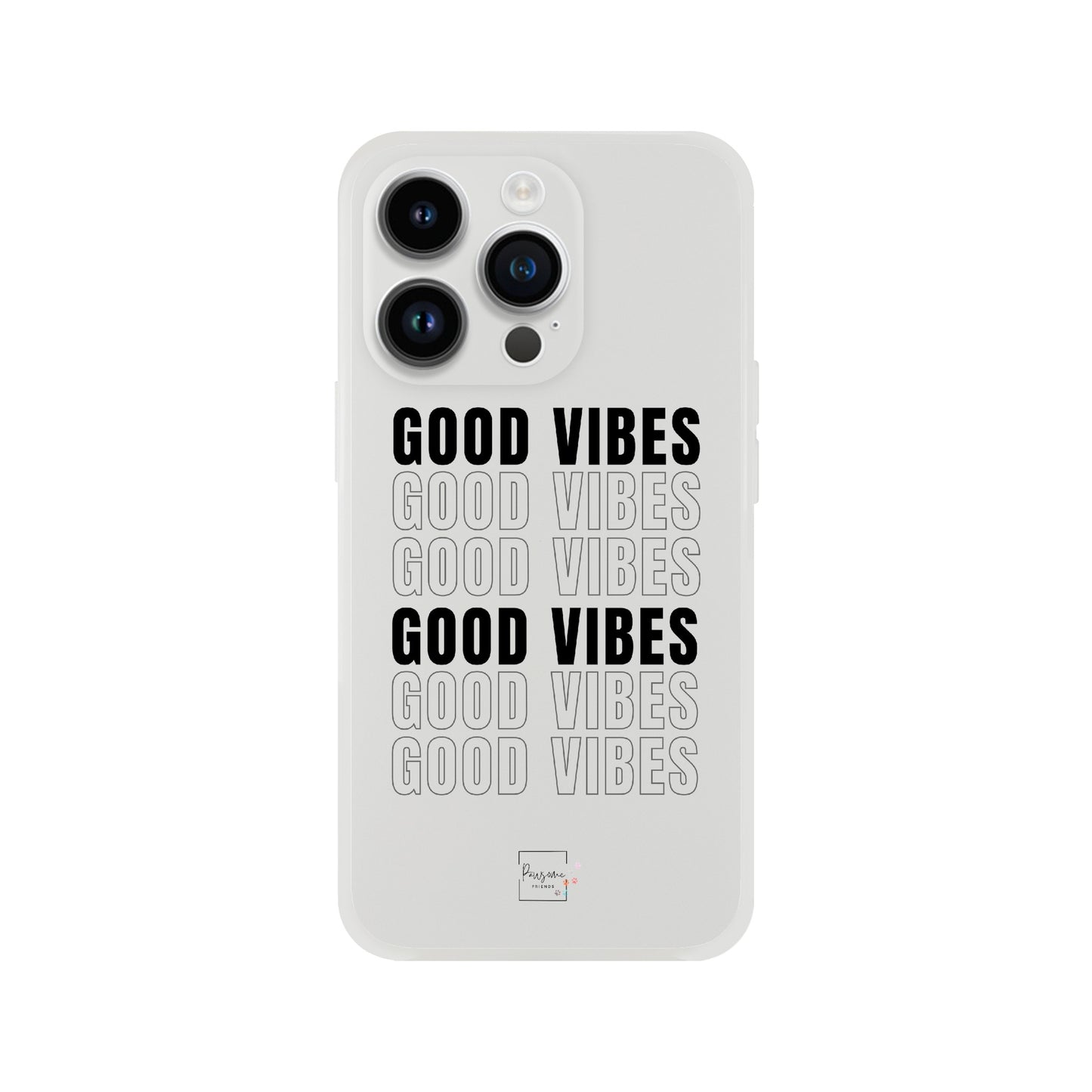 ' GOOD VIBES ' Flexi case