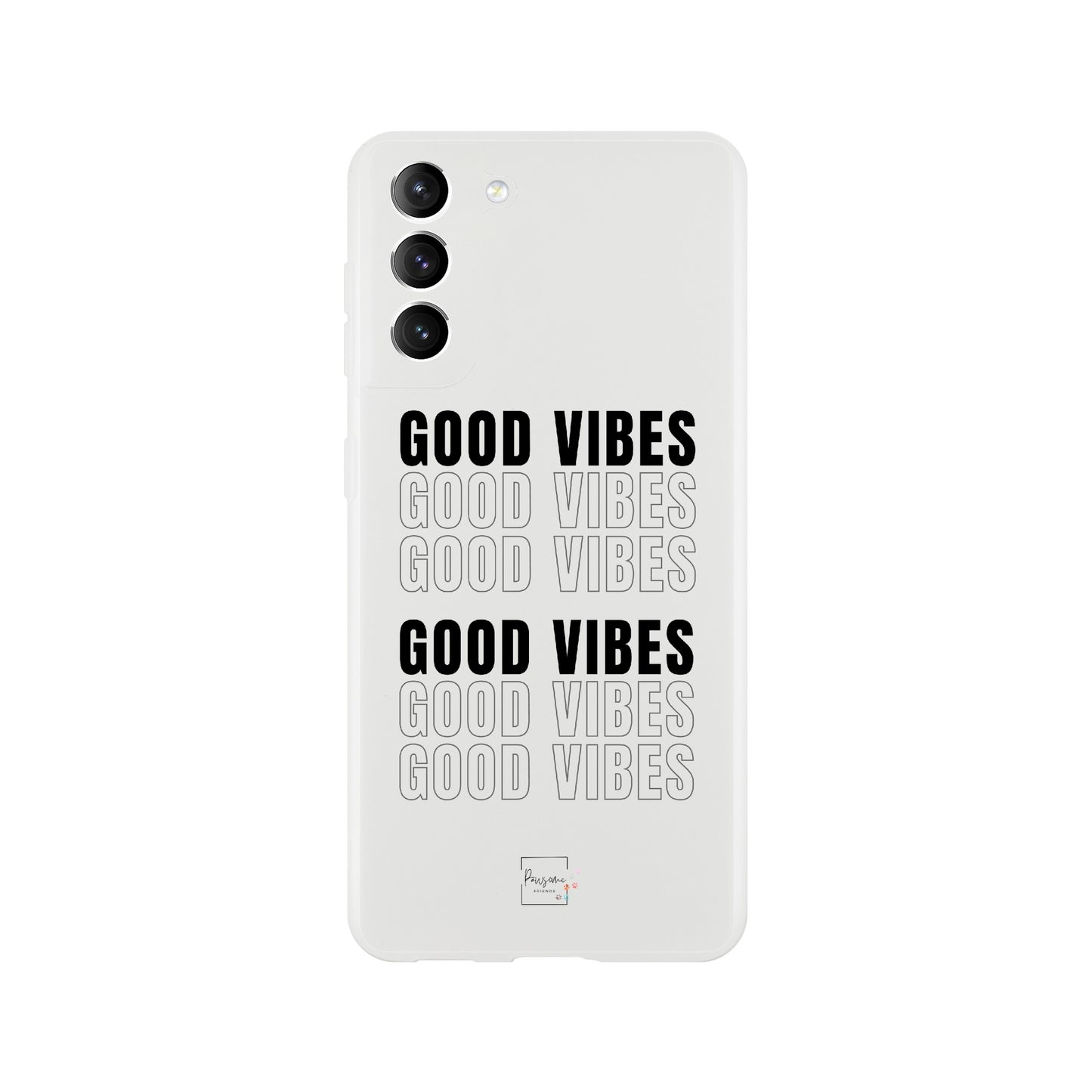 ' GOOD VIBES ' Flexi case