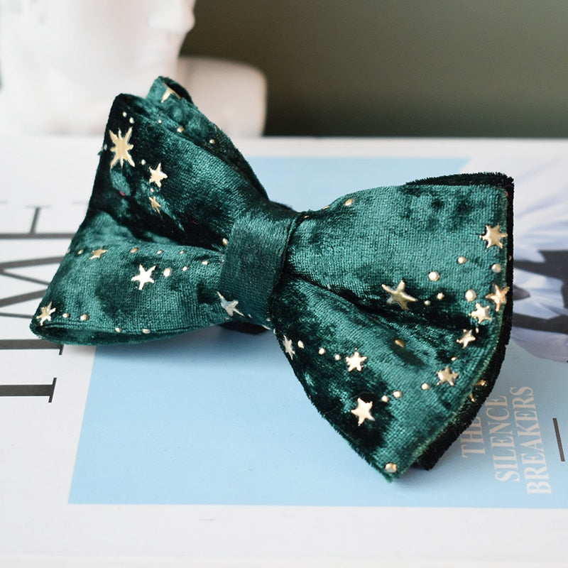 Green Star Velvet Set