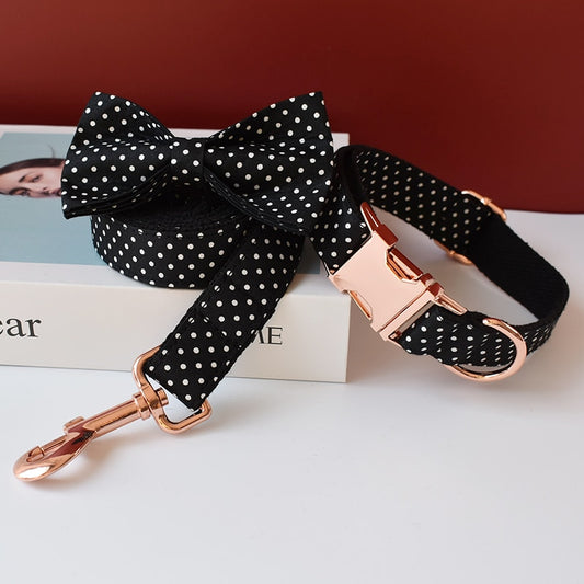 Black Polkadot Set