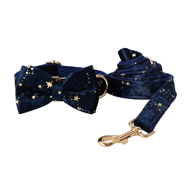 Blue Star Velvet Set