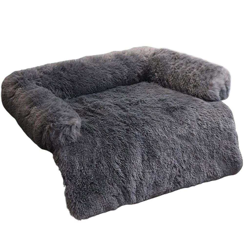 Calming Dog Bed with Sofa Extension