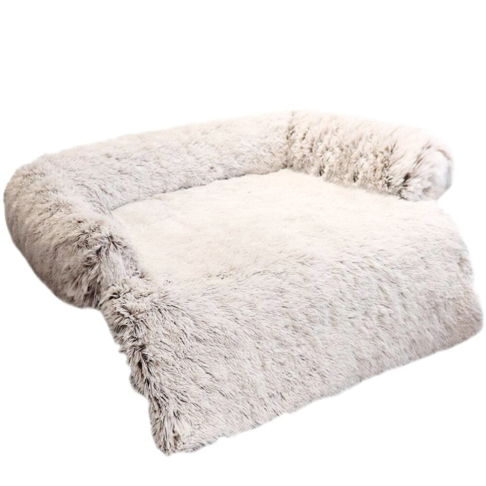 Calming Dog Bed with Sofa Extension