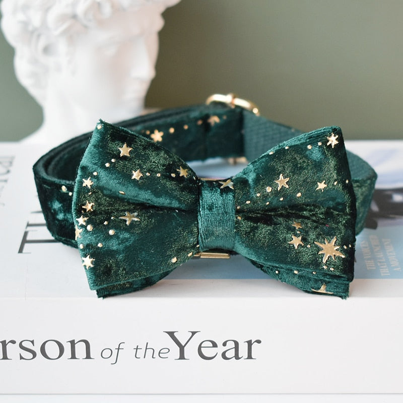 Green Star Velvet Set