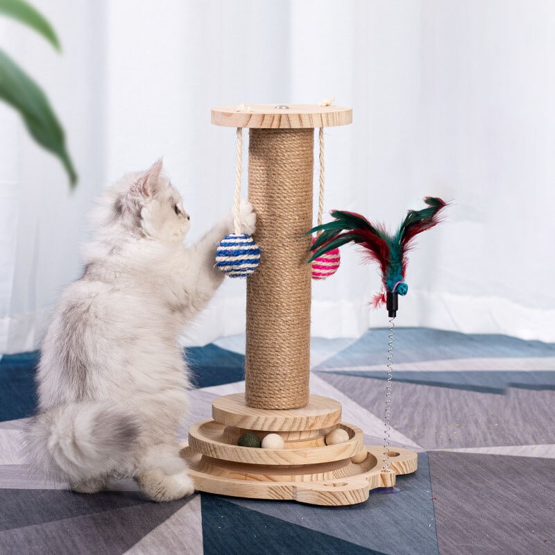 Cat Fun Scratch Post