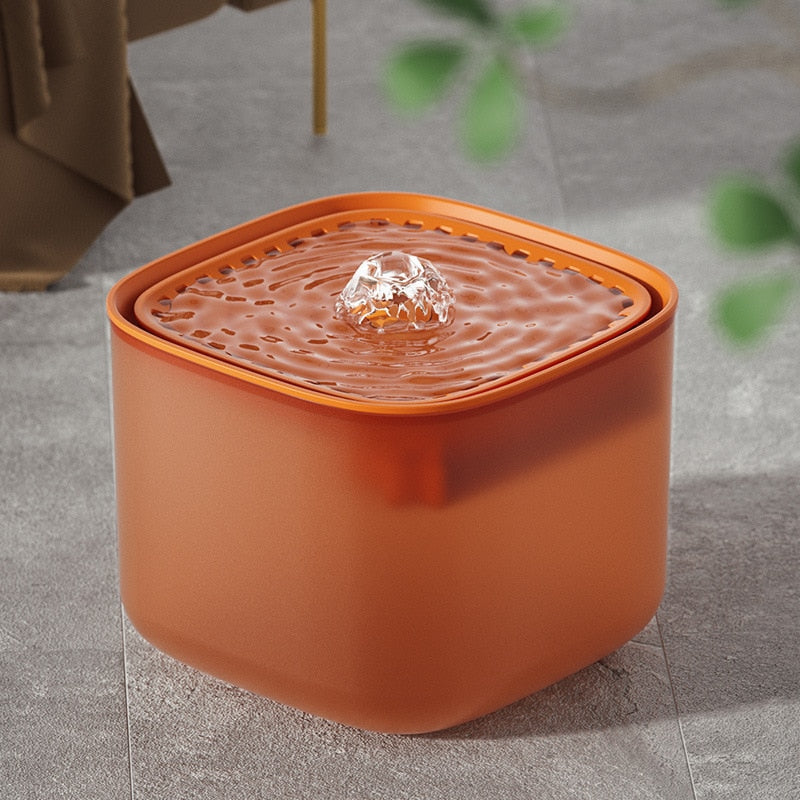 Cat Water Fountain Auto Recirculate