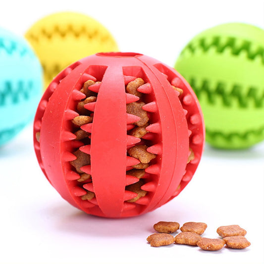 Teeth Cleaning Dog Treat Dispenser Balls