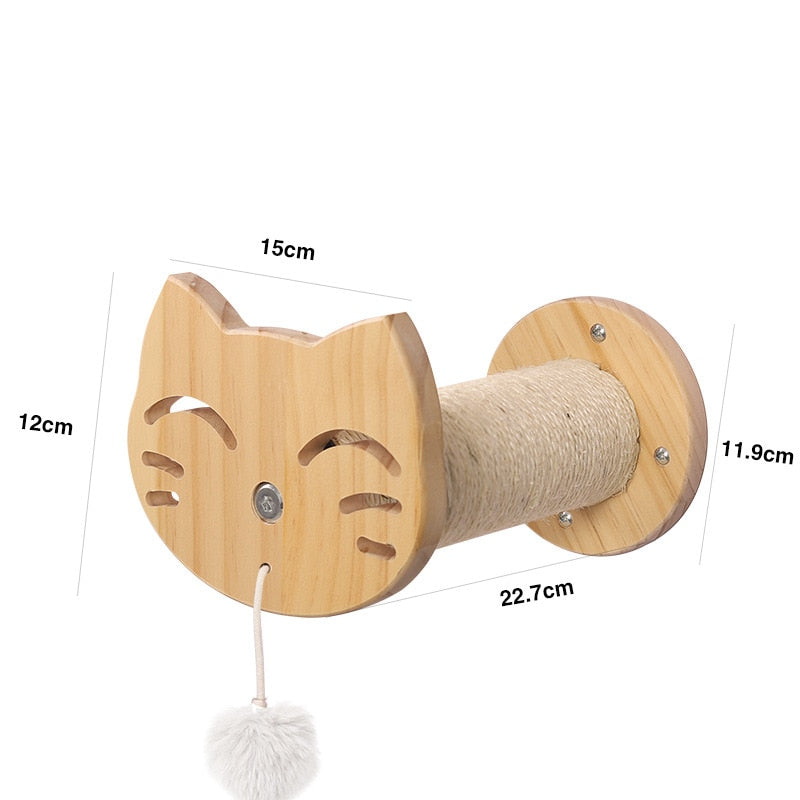 Pawsome Friends Wall-Mounted Cat Climbing Frame